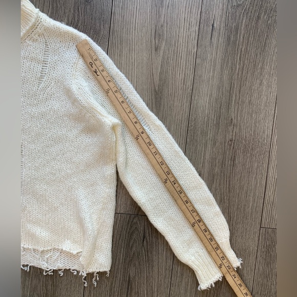 Wooden Ships Distressed Crew‎ in Pure Snow Size S/M - Picture 7 of 14